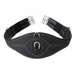 Leather belt, anatomically shaped - Image 2
