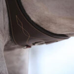 Leather belt, anatomically shaped - Image 3
